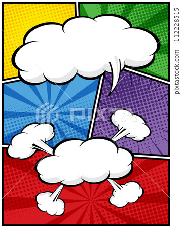 vertical abstract comic book, pop art cartoon layout template halftone dotted background vertical abstract comic book, pop art cartoon layout template halftone dotted background 112228515