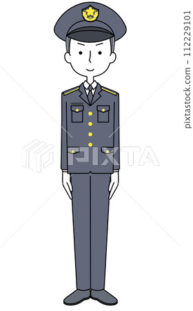 自衛隊中士(冬季制服)圖解 自衛隊中士(冬季制服)圖解 112229101