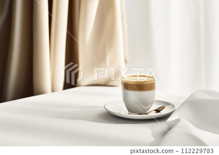 Morning Coffee Elegance Morning Coffee Elegance 112229783