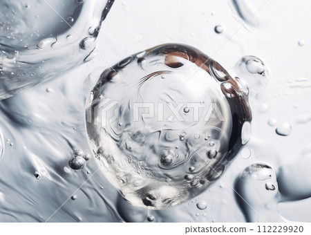 AI-generated content. Liquid hyaluronic acid gel. Aging, skin care concept AI-generated content. Liquid hyaluronic acid gel. Aging, skin care concept 112229920