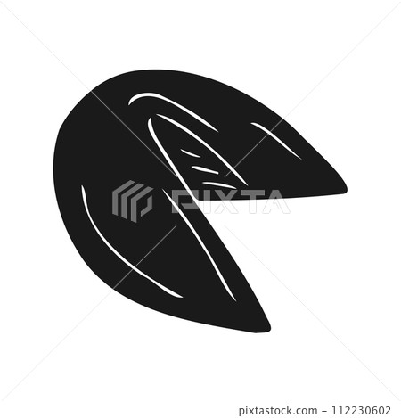 Vector hand drawn doodle sketch Chinese cookie 112230602