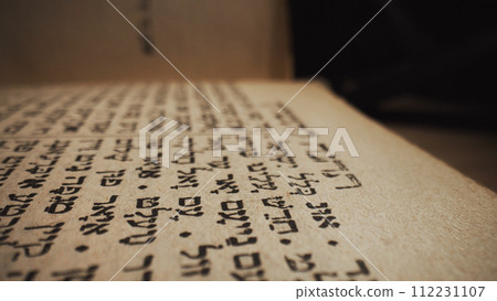 Exploring sacred jewish heritage scriptures on hebrew. Details of the Torah. 112231107