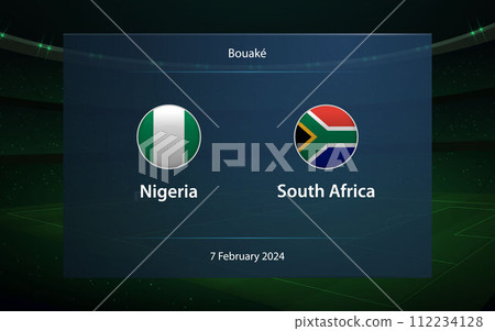 Nigeria vs South Africa. knockout Semi-final stage Africa 2023, Nigeria vs South Africa. knockout Semi-final stage Africa 2023, 112234128