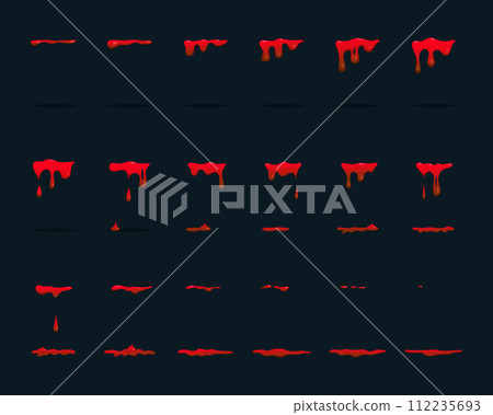 Blood animation red liquid blood flowing vector animation templates Blood animation red liquid blood flowing vector animation templates 112235693