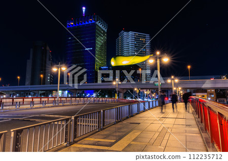 東京都台東區吾妻橋夜景 112235712