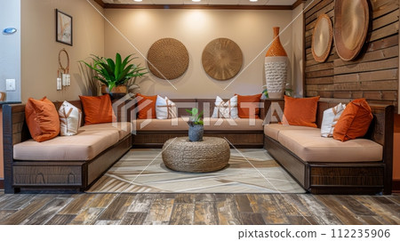 A Living Room Filled With Lots of Furniture A Living Room Filled With Lots of Furniture 112235906