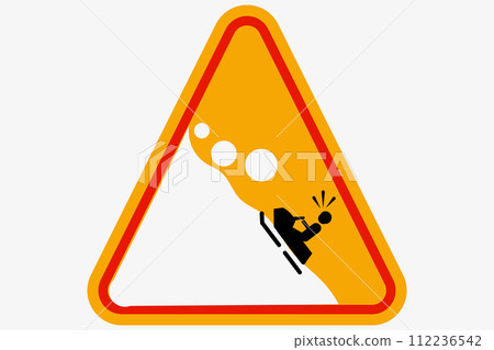 Avalanche warning and snowmobiles 112236542