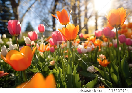 春天影像 10 張 AI 生成的影像 112237954