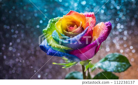 彩虹玫瑰 彩虹玫瑰 112238137