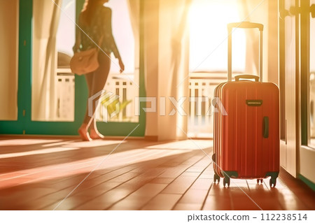 Women and carry cases 10 AI-generated images 112238514