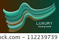 Luxury colored abstract lines background 112239739