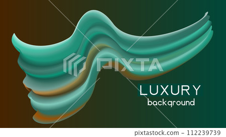 Luxury colored abstract lines background 112239739
