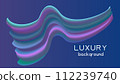 Luxury colored abstract lines background 112239740