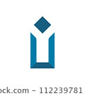 Art Abstract U logo 112239781