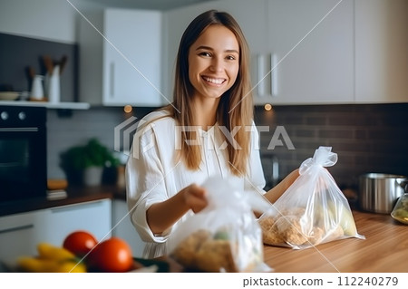 女人看起來對很多成分很滿意 1 張人工智慧生成的圖像 112240279