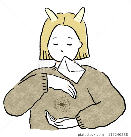 zodiac sign capricorn girl 112240288