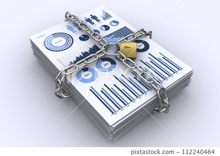 機密文件用鏈條和掛鎖密封,防止資訊洩露 機密文件用鏈條和掛鎖密封,防止資訊洩露 112240464