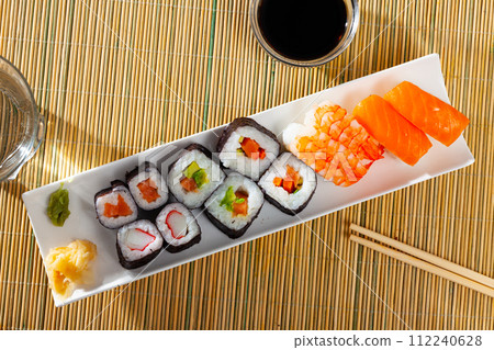 Sushi. Japanese cuisine Sushi. Japanese cuisine 112240628
