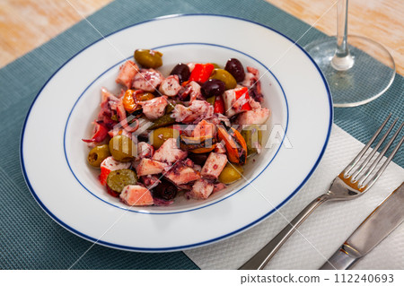 Seafood salad Salpicon de marisco 112240693