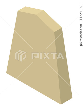 Shogi pieces plain isometric Shogi pieces plain isometric 112241920