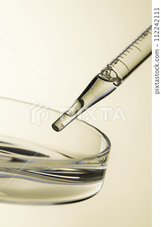 Clear liquid droplets falling from a dropper that can be used for cosmetic and medical images. Clear liquid droplets falling from a dropper that can be used for cosmetic and medical images. 112242111