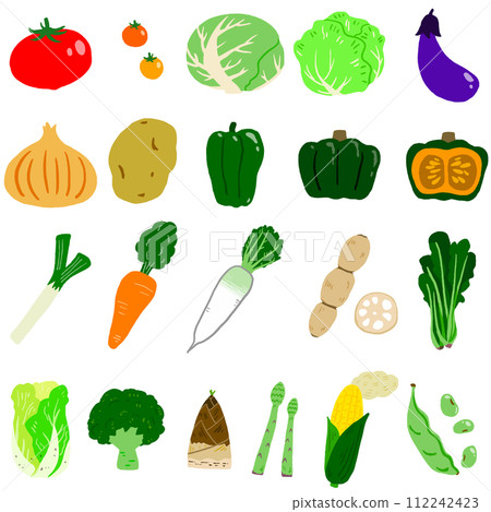各種蔬菜插圖集1 各種蔬菜插圖集1 112242423