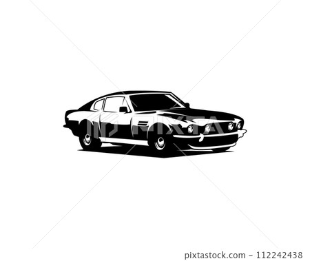 Aston Martin 1964 premium design vector. best for logo, badge, emblem, icon, design sticker. 112242438