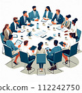 A businessman meeting in the office 112242750