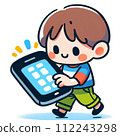 person using smartphone 112243298