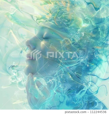 In the water, underwater, foreigner, sound asleep 112244536