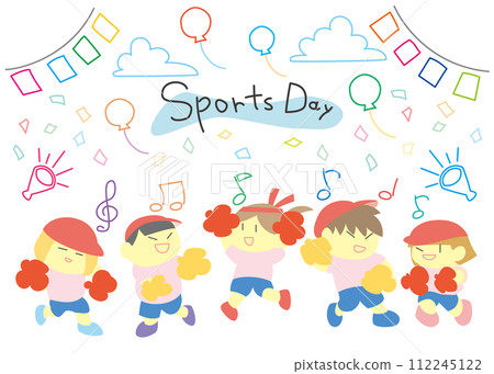 兒童運動會支持 兒童運動會支持 112245122