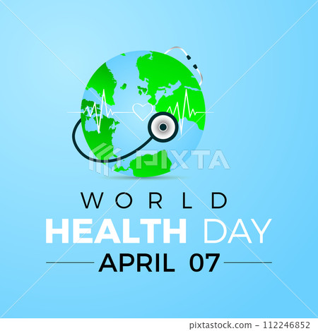 World Health Day Observed every year of April 7, Vector banner, flyer, poster and social medial template design. World Health Day Observed every year of April 7, Vector banner, flyer, poster and social medial template design. 112246852