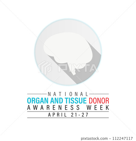 National Organ and Tissue Donor Awareness Week Observed every year of April 21-27th, Vector banner, flyer, poster and social medial template design. National Organ and Tissue Donor Awareness Week Observed every year of April 21-27th, Vector banner, flyer, poster and social medial template design. 112247117