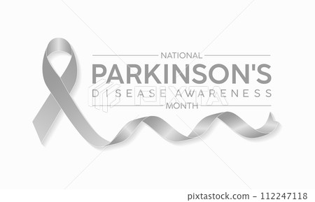 National Parkinson's Disease Awareness Month Observed every year of April, Vector banner, flyer, poster and social medial template design. 112247118