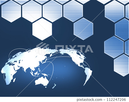 Metallic tortoiseshell and world map Metallic tortoiseshell and world map 112247206