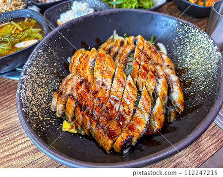 Stir fried Eel with Rice Stir fried Eel with Rice 112247215