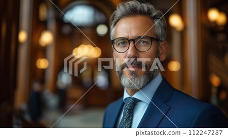 portrait of a confident reliable business man partner portrait of a confident reliable business man partner 112247287
