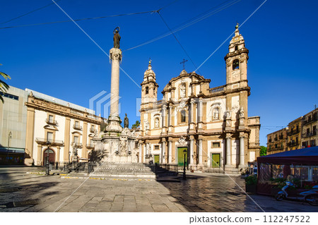 The Basilica Pantheon Church of San Domenico in Palermo 112247522