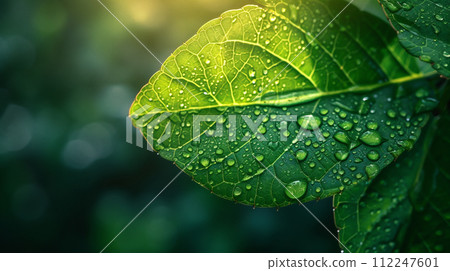 Large leaves 112247601