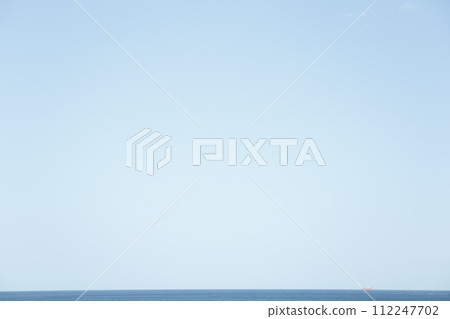 從冰看看富山灣的風景,藍天 從冰看看富山灣的風景,藍天 112247702