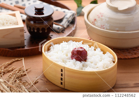 Hinomaru bento Magewappa bento 112248562