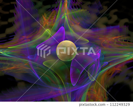 Imaginatory fractal abstract background Image 112249329