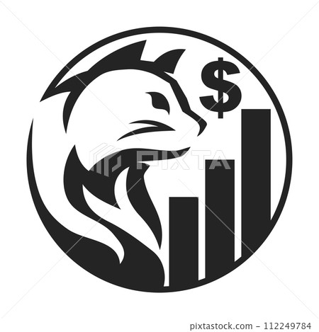 Cat Logo template Isolated. Brand Identity. Icon Abstract Vector graphic Cat Logo template Isolated. Brand Identity. Icon Abstract Vector graphic 112249784