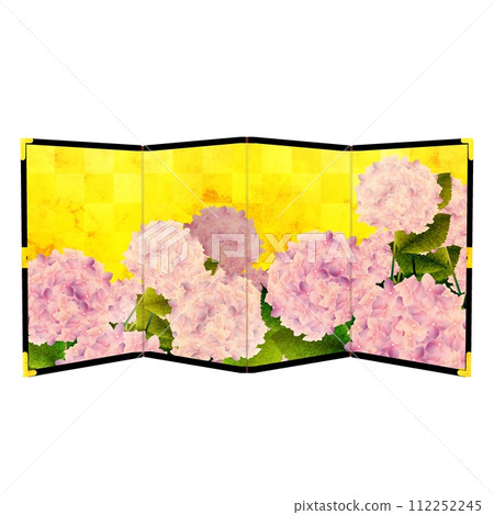 繡球金屏風 112252245