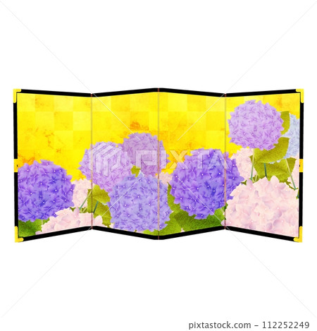 繡球金屏風 112252249