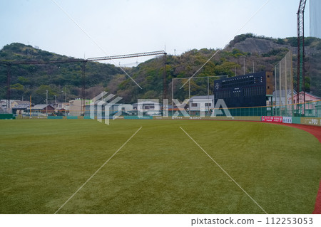 Wakayama Matsugen Arita Stadium Outfield from 1st base side Local stadium 112253053