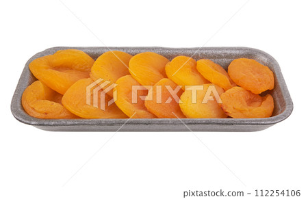 Dried apricots in box Dried apricots in box 112254106