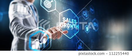 Business development to success and growing growth concept 112255440