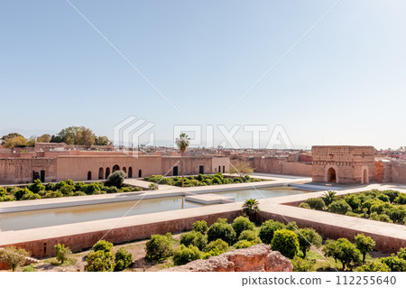 Ruins of El Badi Palace on a summer day Ruins of El Badi Palace on a summer day 112255640