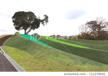 滑草、草拉雪橇、響灘綠地公園、福岡縣北九州若松區公園 112256692